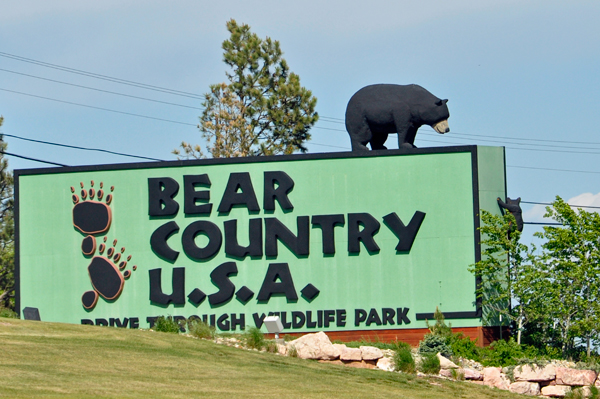 Sign: Bear Country USA 